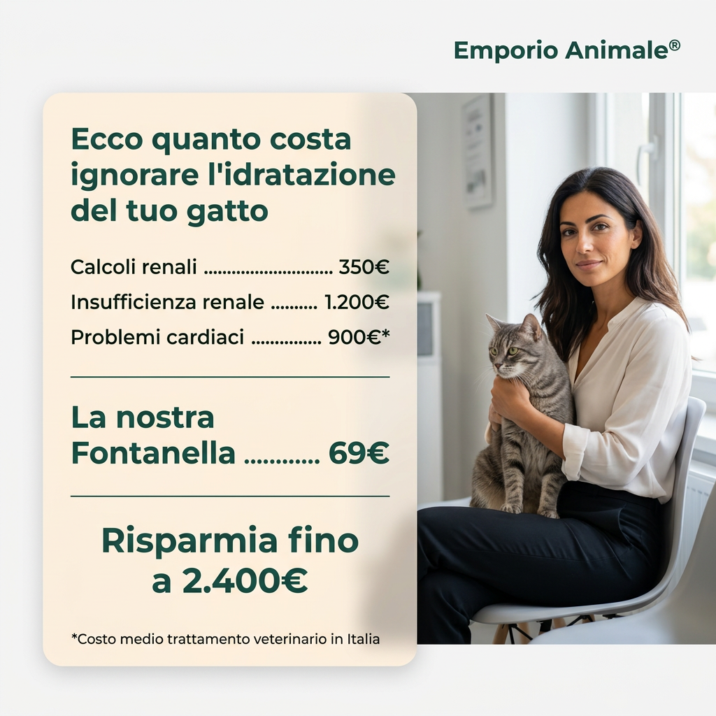 Il tuo Gatto Berrà 3x di Più. Garantito