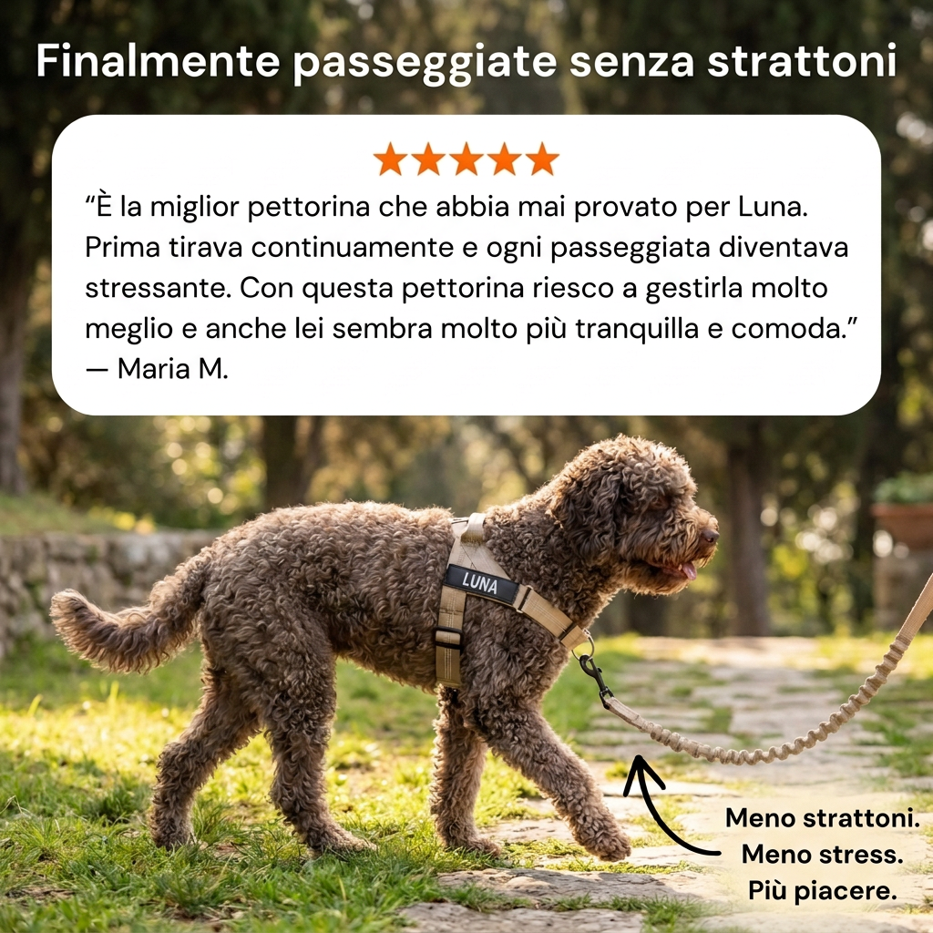 Pettorina Anti-Tiro Emporio Animale™